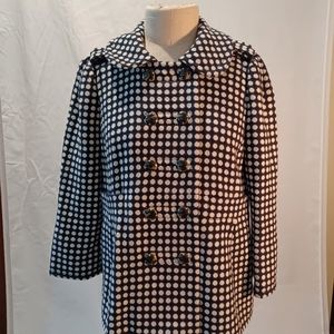 Juicy Couture Pea Coat with Puff Sleeves